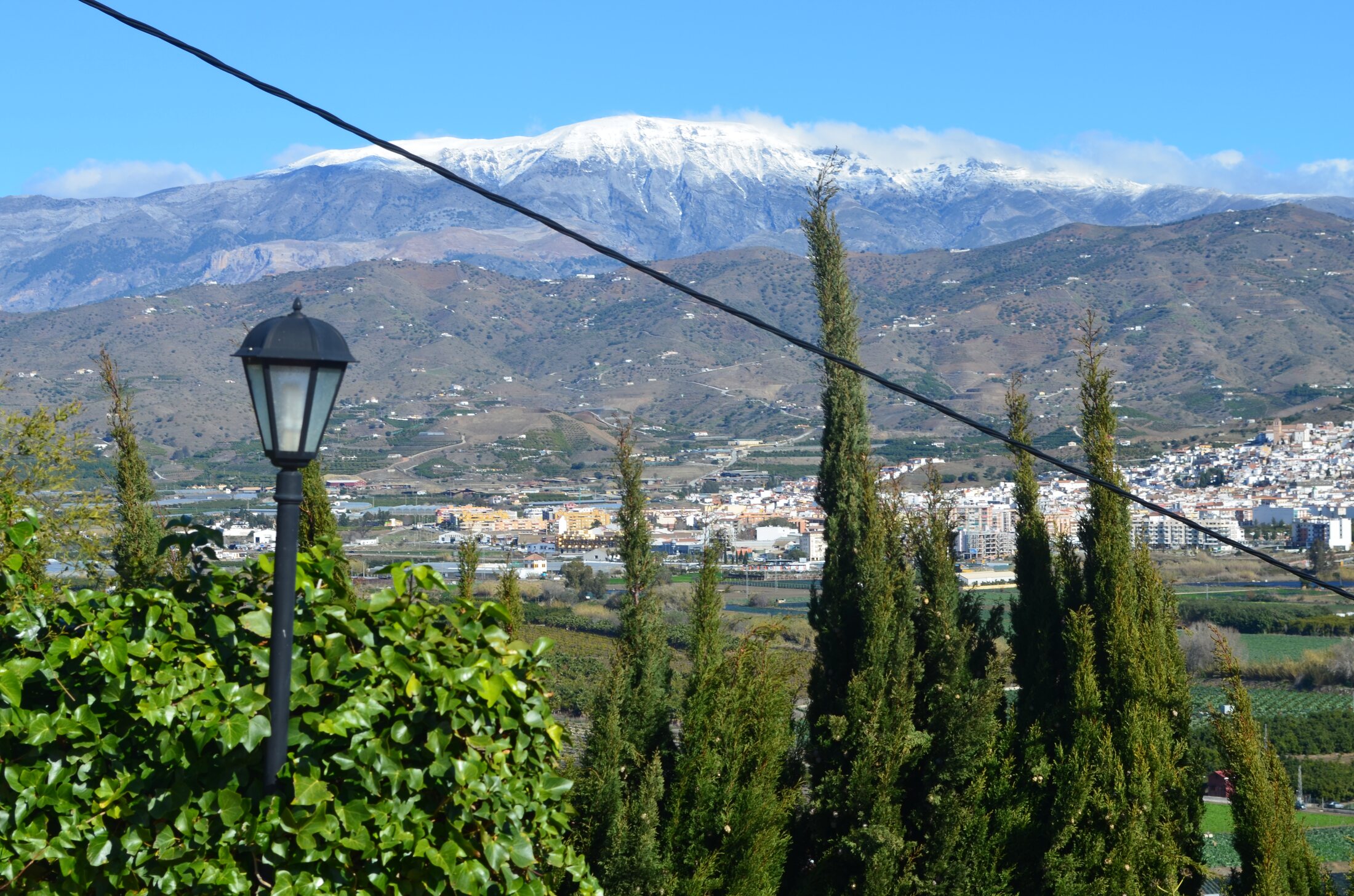 Vistas a la sierra y al valle desde Casa Rural Bellavista