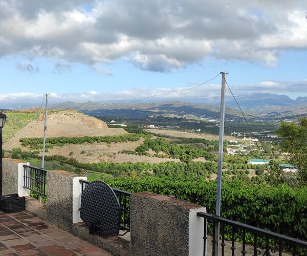 Barbacoa y vistas al valle