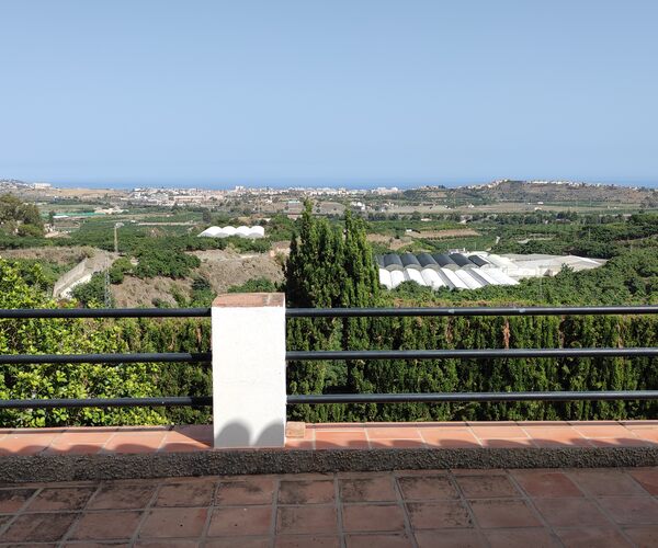 Panorámica de Torre del Mar desde la casa
